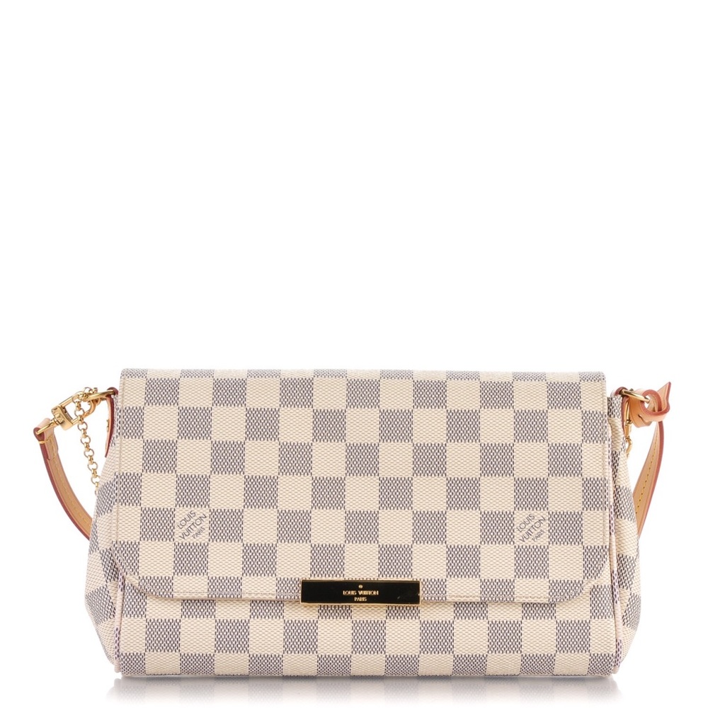 Authentic Louis Vuitton Favorite MM azur NEW discontinued